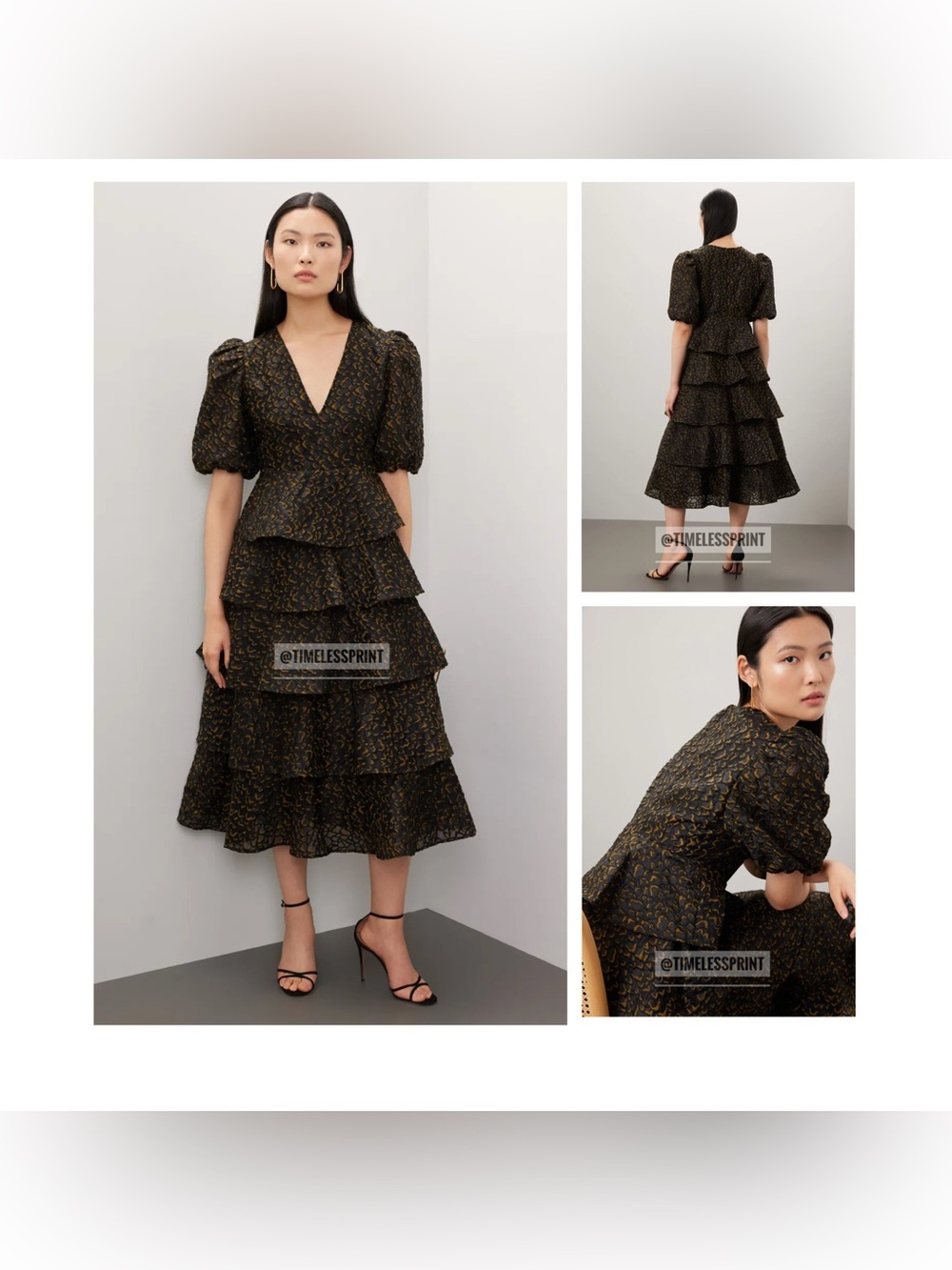 Marie Oliver Everly Black Dress